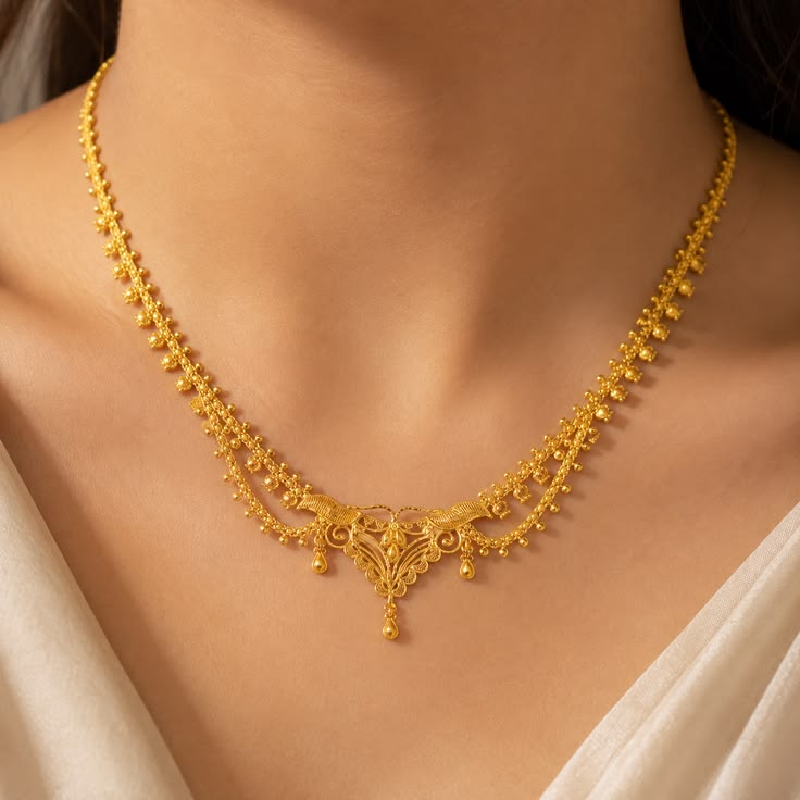 Choker Necklace18 k